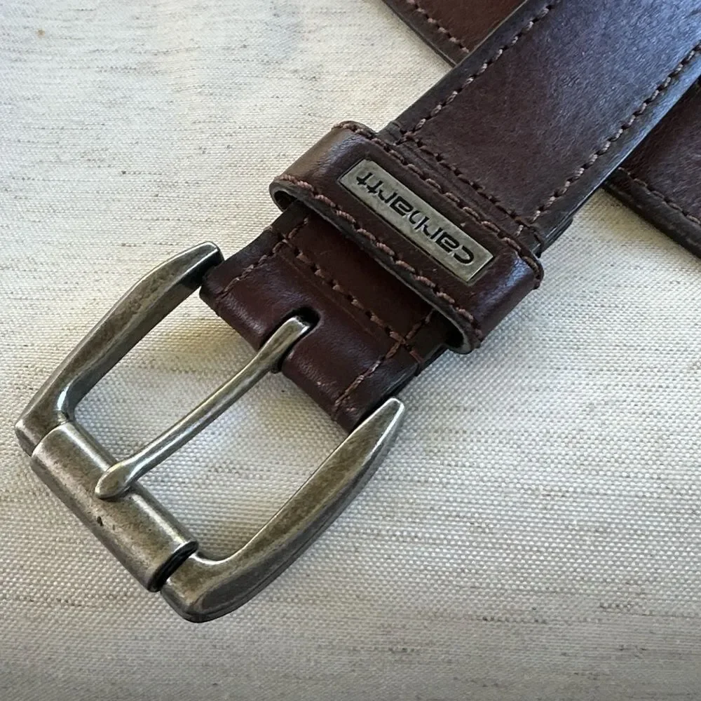 Carharrtt Brown Leather Men’s Belt 42